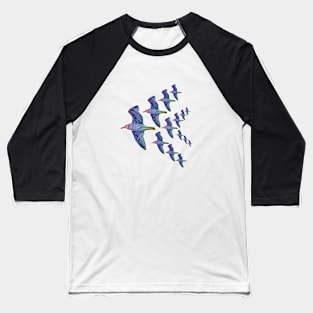 Flying birds Baseball T-Shirt